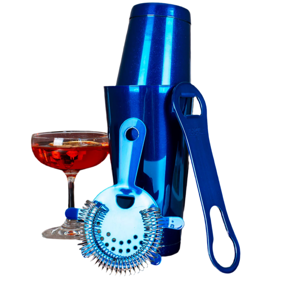 Metallic Blue 4 Piece Kit