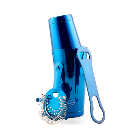 Metallic Blue 4 Piece Kit