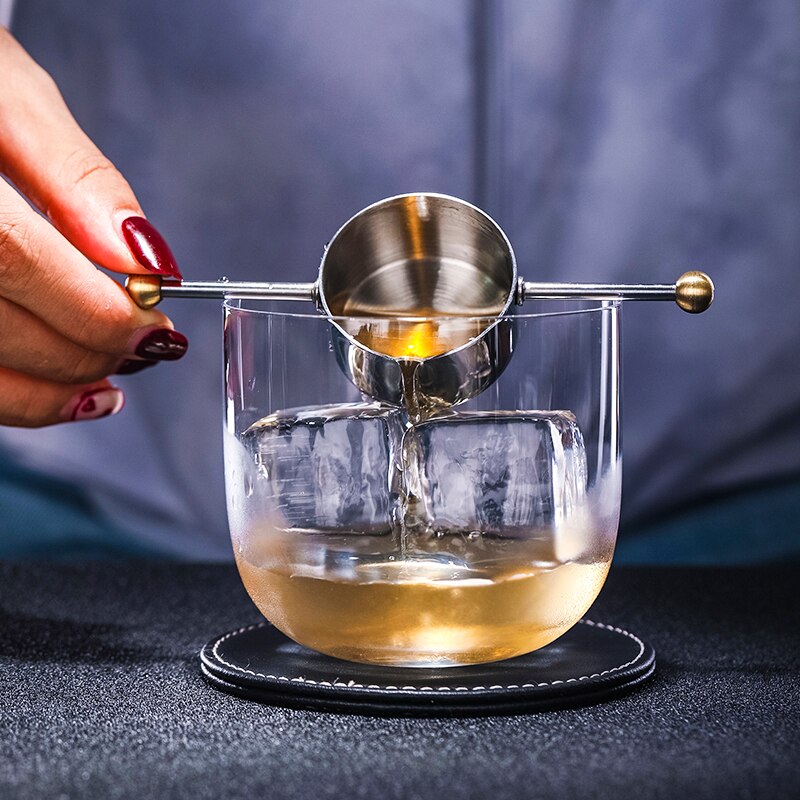 1 oz. Whiskey Jigger with Handle