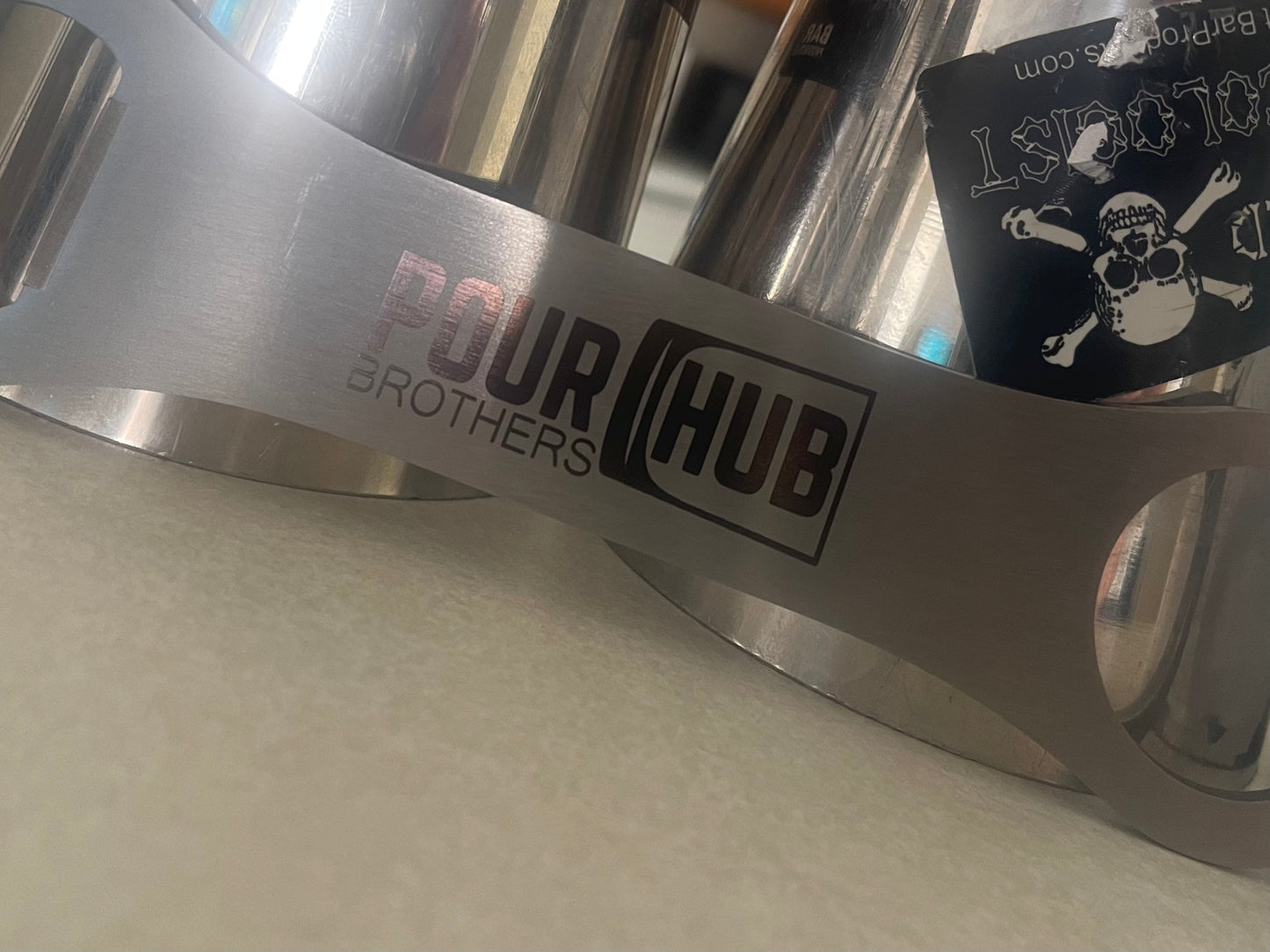 Branded Dog Bone Bar Blade