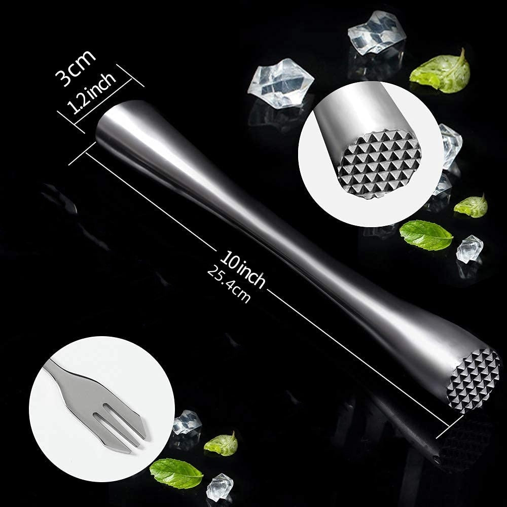 10 Inch Stainless Steel Muddler
