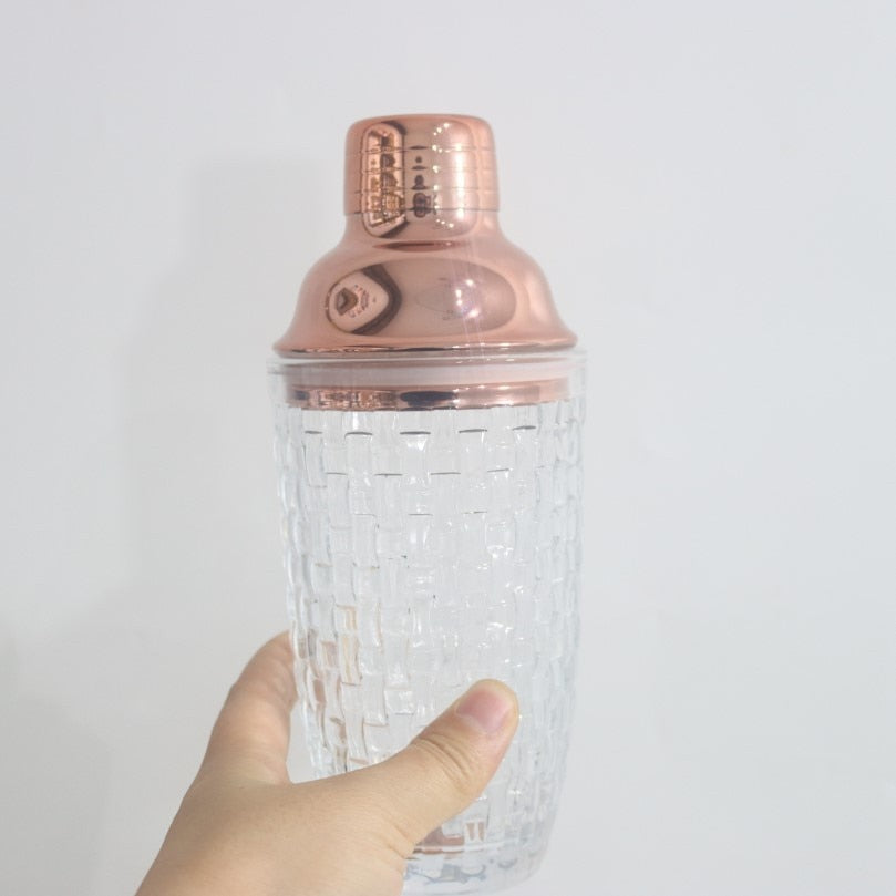 Glass Cocktail Shaker