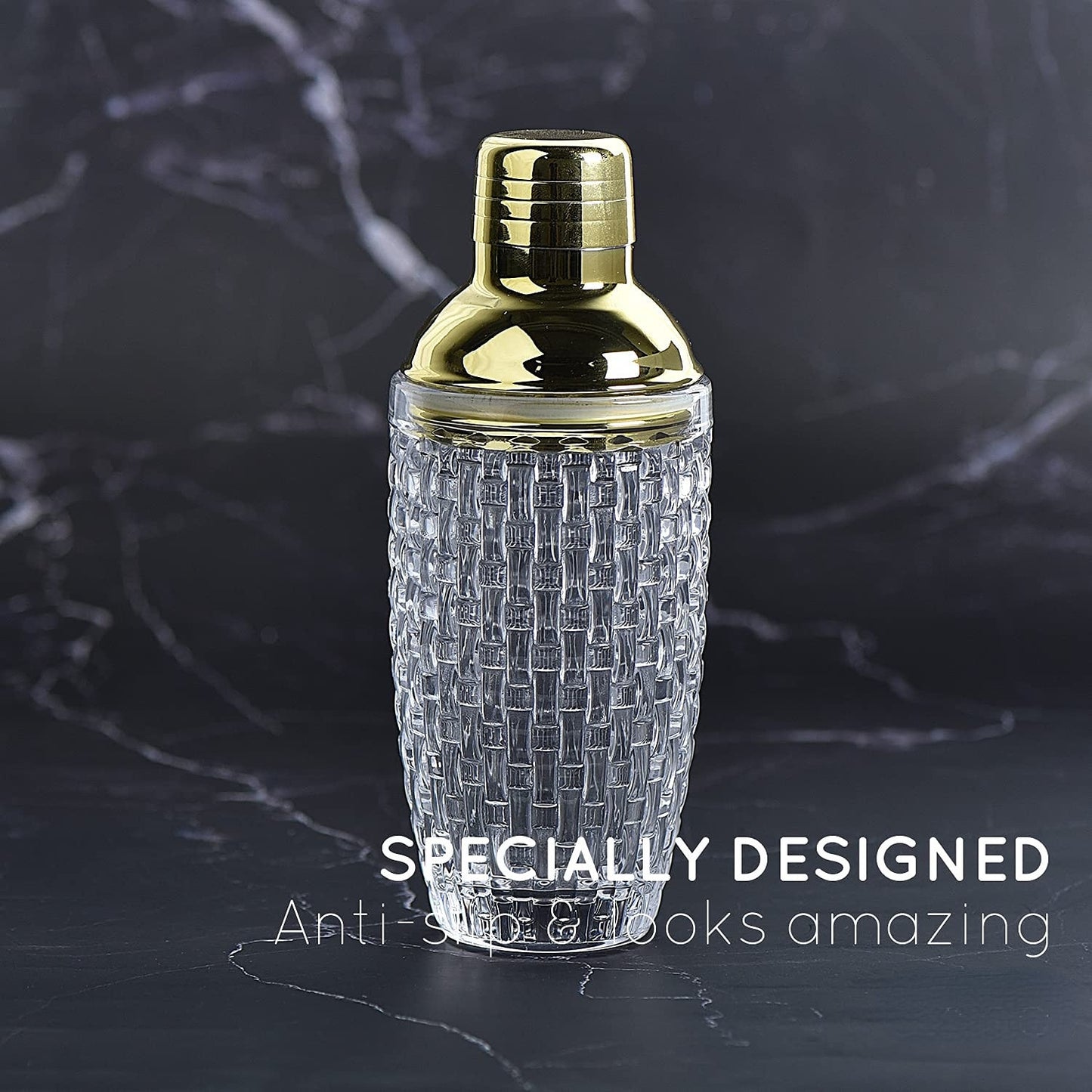 Glass Cocktail Shaker