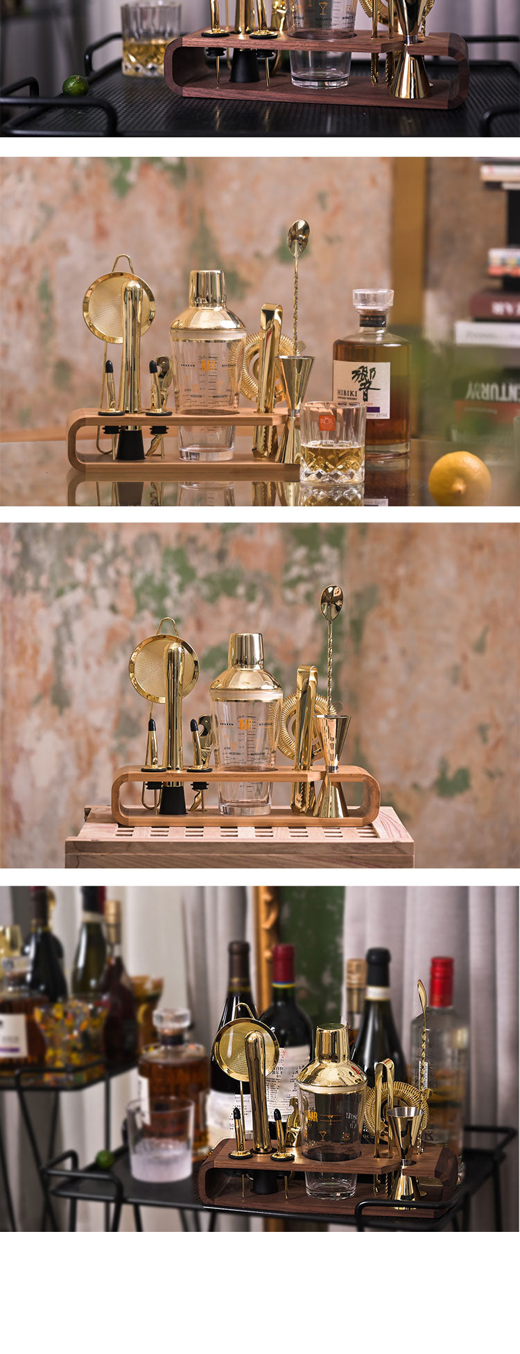 Pure Gold Shaker Set