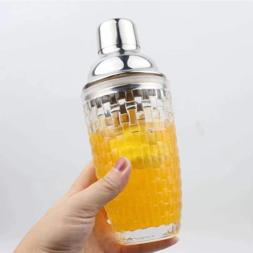 Glass Cocktail Shaker