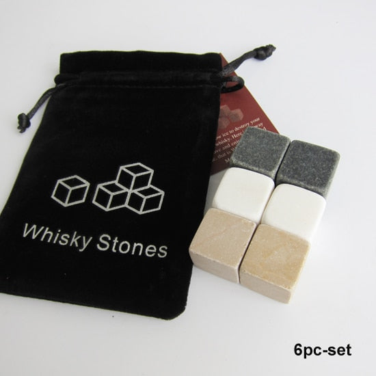 100% Natural Whiskey Stones