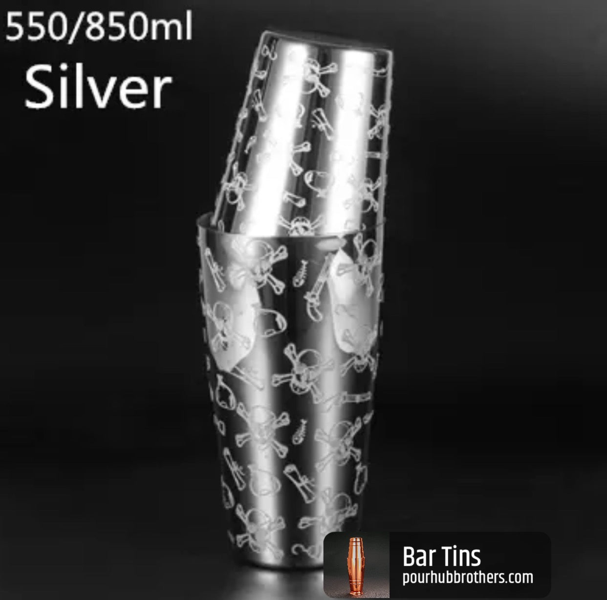 Engraved Bar Tins