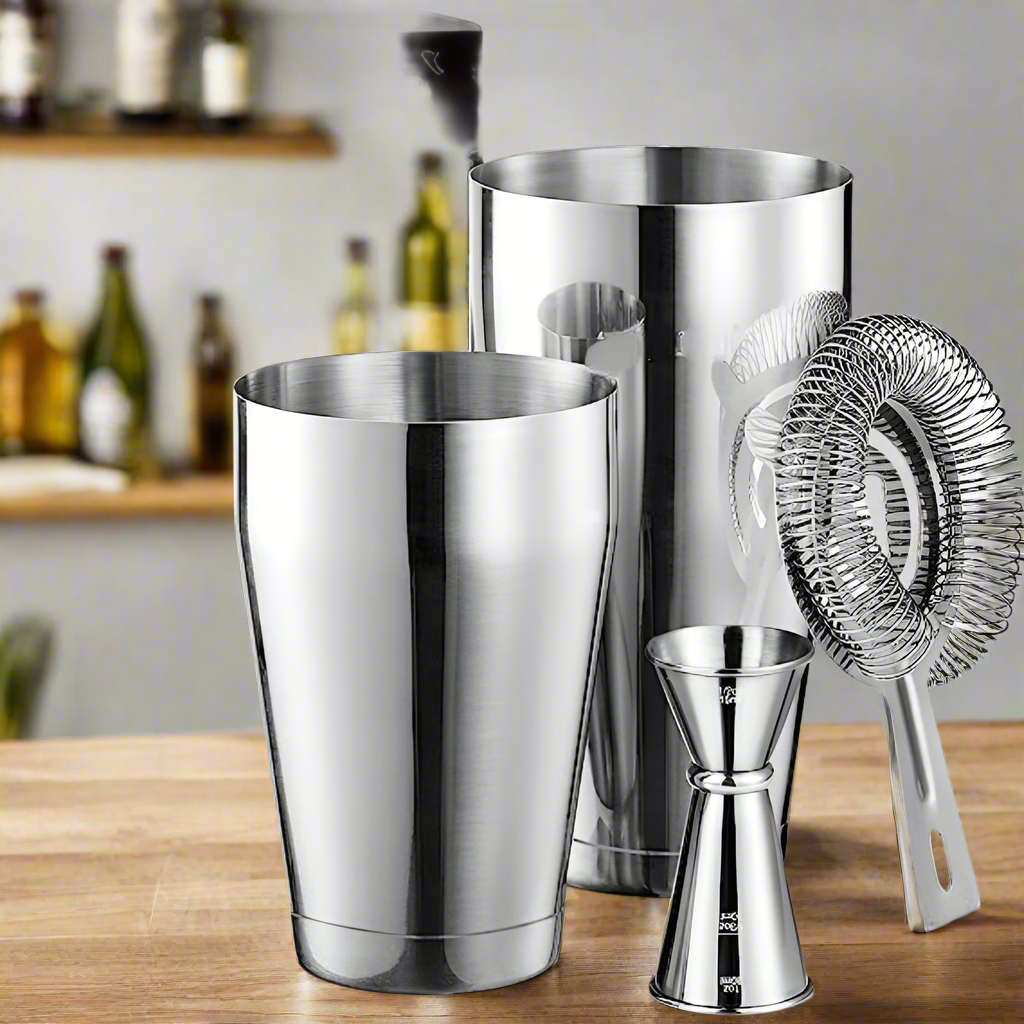 4pcs Boston Cocktail Shaker Set