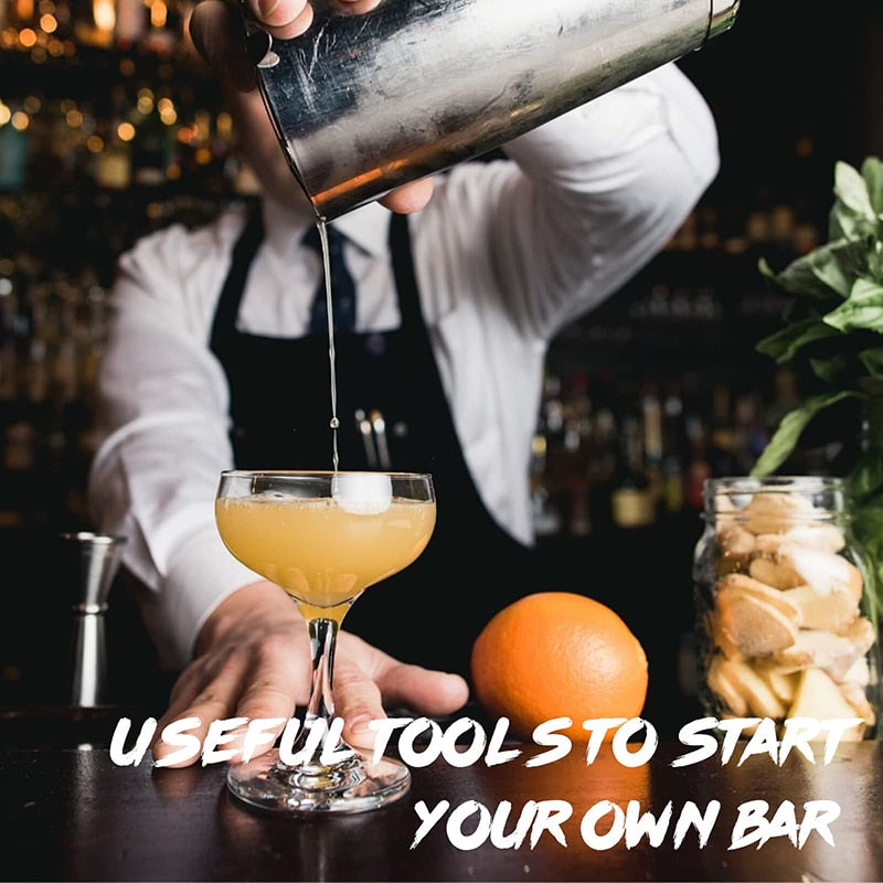 "MixMaster Deluxe Eleven-Piece Bartender Ensemble"