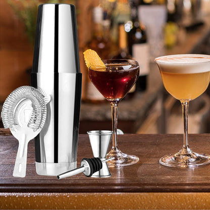 "MixMaster Deluxe Eleven-Piece Bartender Ensemble"