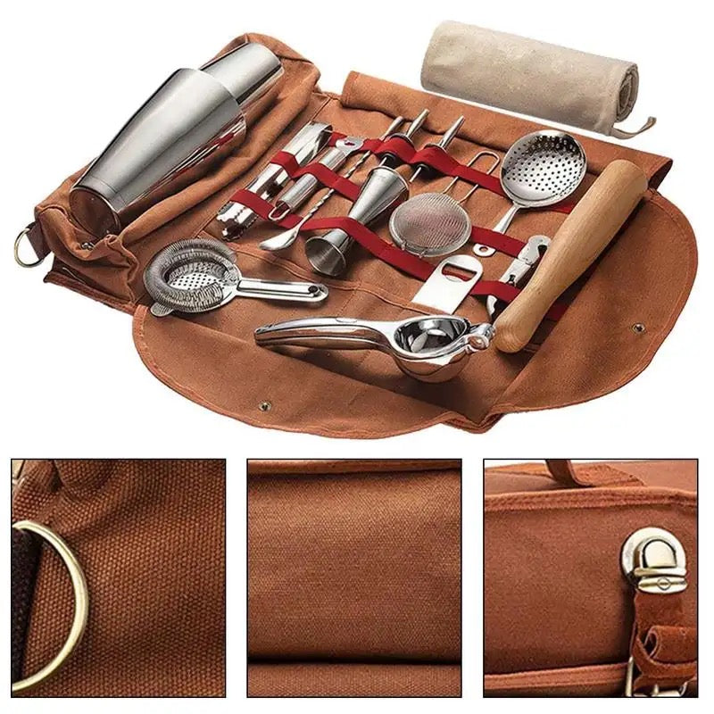 Professional Bartender Travel Bag