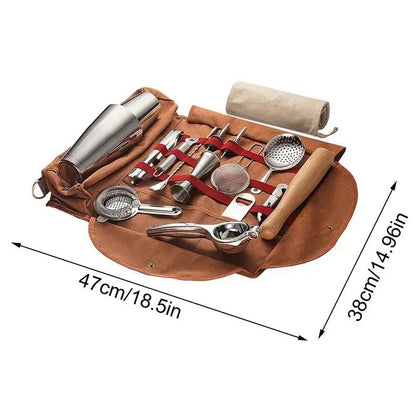 Professional Bartender Travel Bag