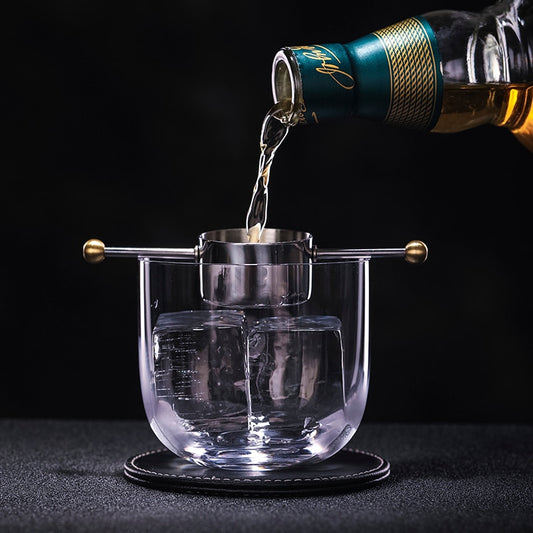 1 oz. Whiskey Jigger with Handle